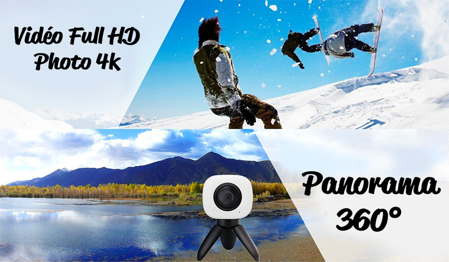Caméra 360° C200 - full HD et 4K