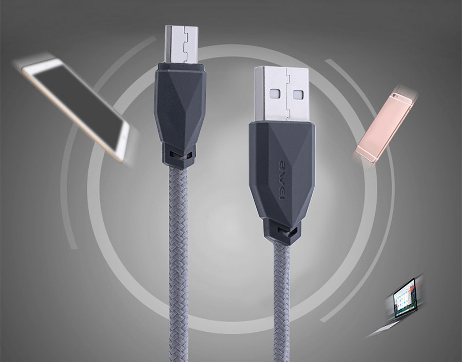 Câble micro USB Awei - Recharge et données