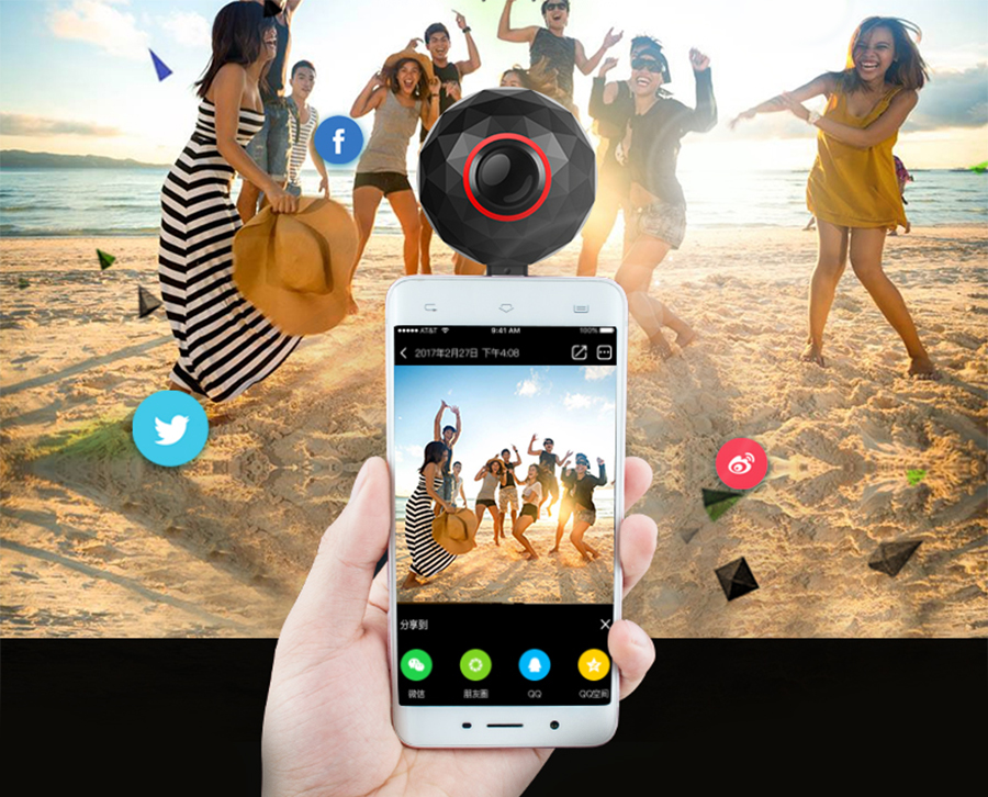 Lolly 360° - compatible smartphone android