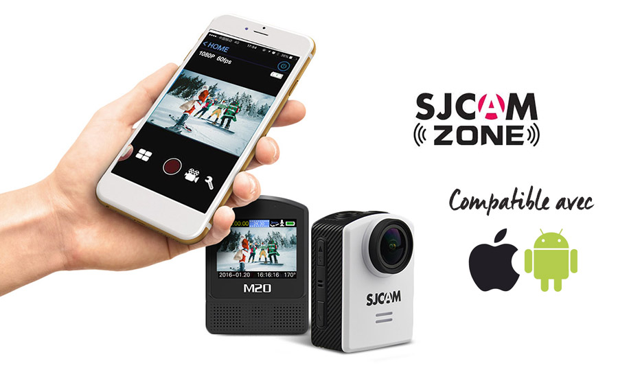 Caméra M20 SJCAM application SJCAM Zone